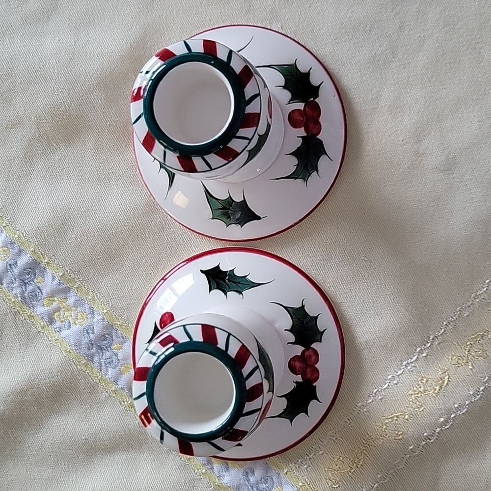 CANDLE STICK SET/VINTAGE